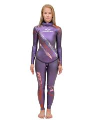 Гидрокостюм Фридайвинг FreeDivePro женский 2мм голый/ультраспан