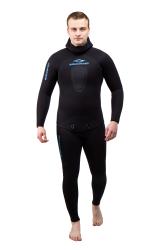 Гидрокостюм Hunter 7мм ультраспан/открытая пора черный